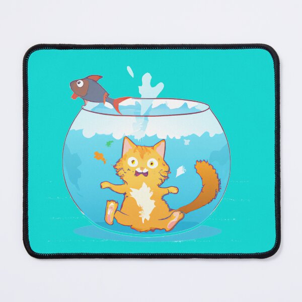 Item preview, CAT IN FISHBOWL designed and sold by MGphotoart.