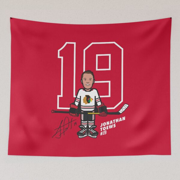 Item preview, Jonathan Toews Blackhawks Number Art designed and sold by Bear Creative.