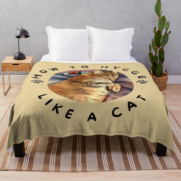 Item preview, How To Hygge Like A Cat Fat Cat designed and sold by AlpacaSmokes.