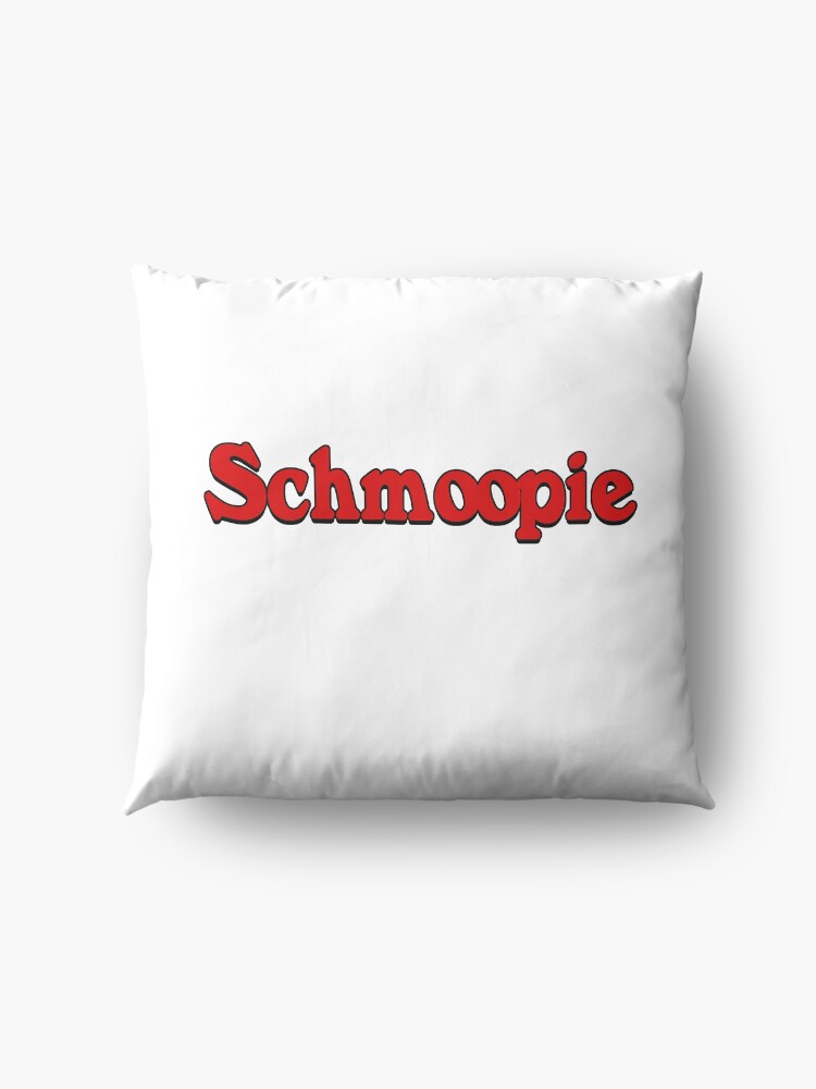 Alternate view of Schmoopie sticker Floor Pillow