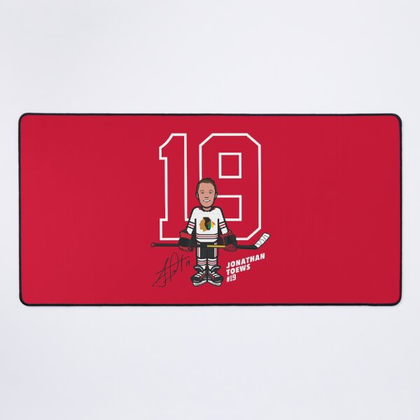 Item preview, Jonathan Toews Hawks Signature Cartoon Art designed and sold by B3 Graphics.