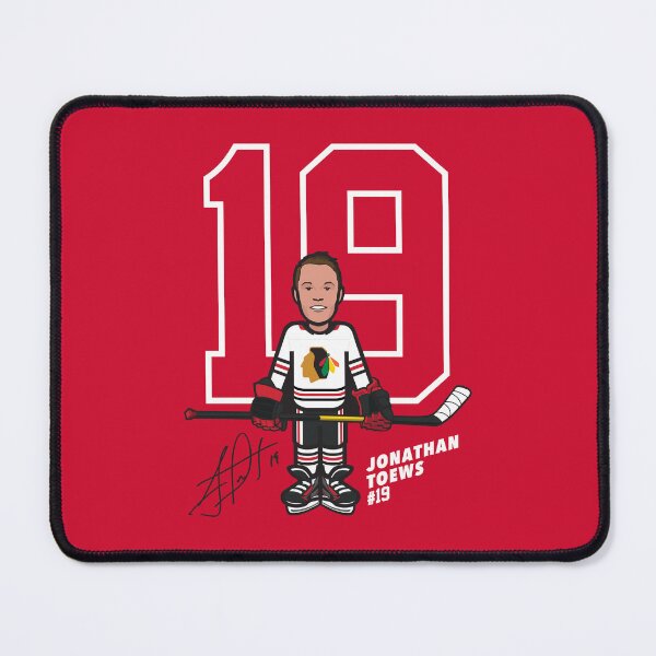 Item preview, Jonathan Toews Hawks Signature Cartoon Art designed and sold by B3 Graphics.