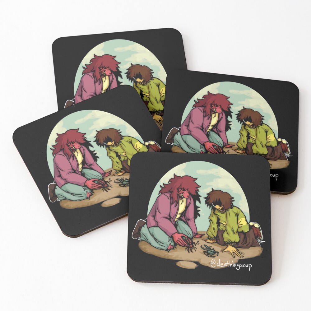 Item preview, Coasters (Set of 4) designed and sold by deathbysoup.