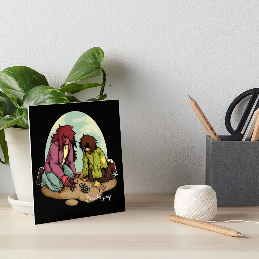 Item preview, Art Board Print designed and sold by deathbysoup.