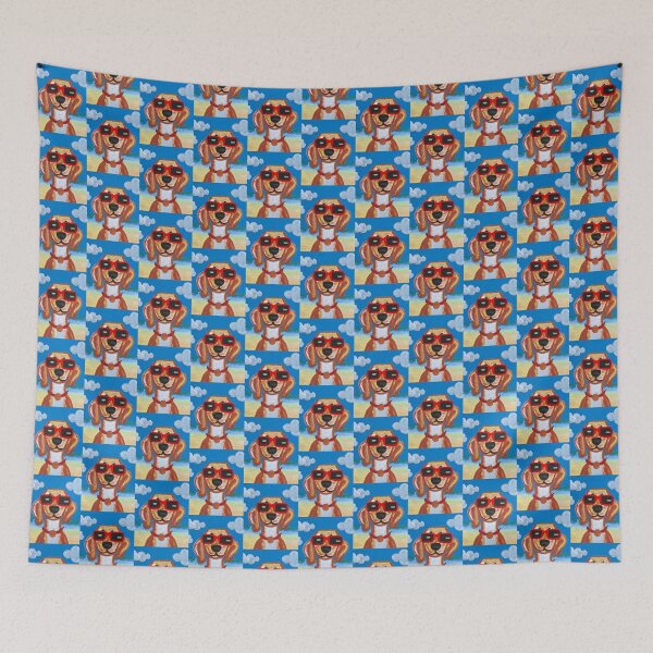 Item preview, Artful dogs - dog on tour designed and sold by kookycomet.