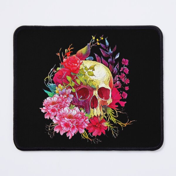 Item preview, Os Et Botanique Skulls Flowers designed and sold by AlpacaSmokes.