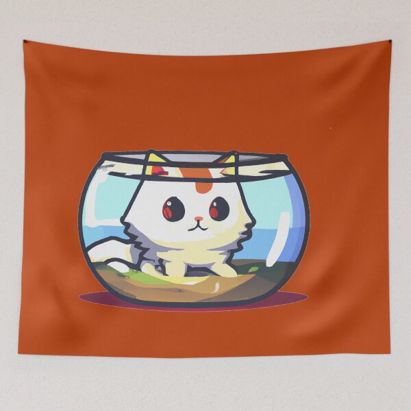 Item preview, GATO EN PECES designed and sold by MGphotoart.