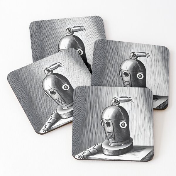 Item preview, Robot in the style of famous art. designed and sold by CRAFTER-MEDIA.
