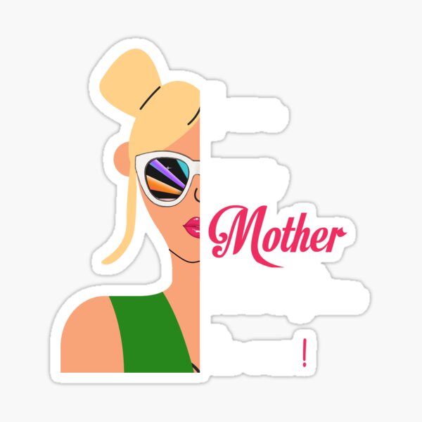 Meghan Trainor I am your mother you listen to me song lyrics mother tiktok  Sticker for Sale by emcazalet