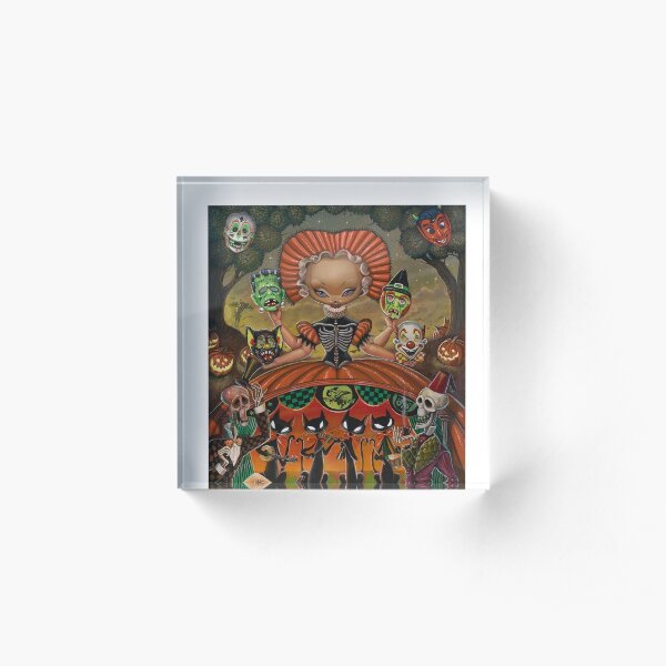 PUMPKIN QUEEN Acrylic Block