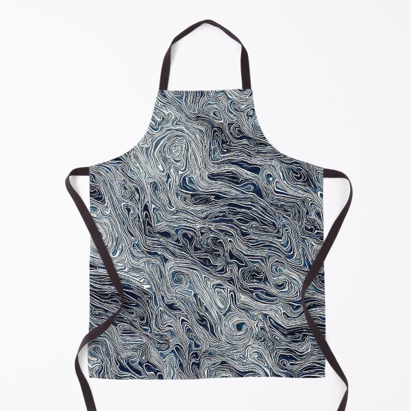 Item preview, azul gris arremolinado designed and sold by puravidavisions.