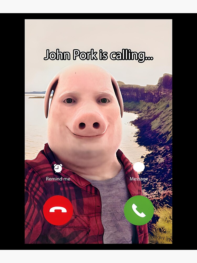 John Pork | Greeting Card