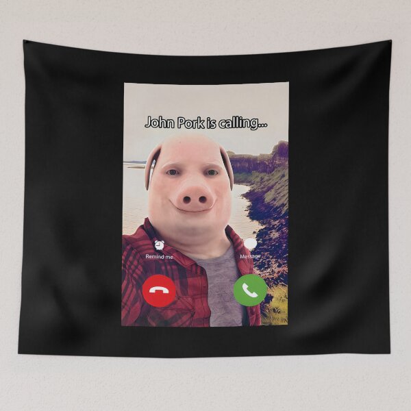 Item preview, John Pork designed and sold by leflorezkl.