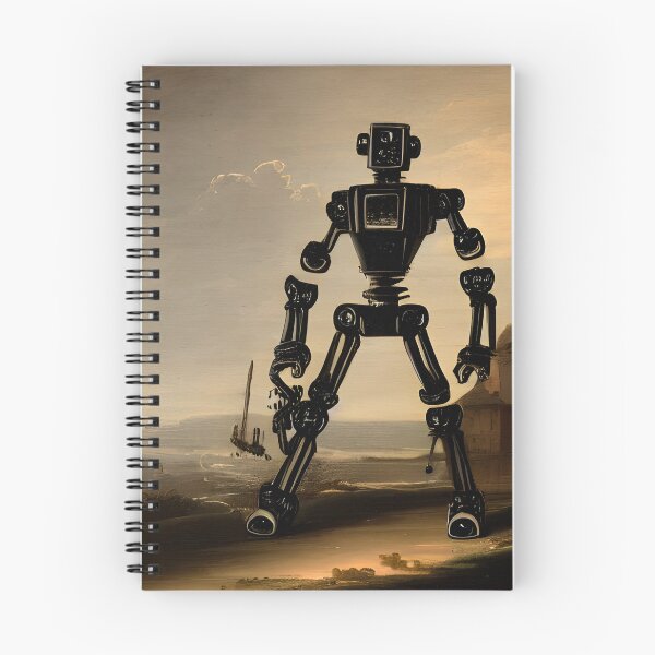 Item preview, Robot in the style of famous art. designed and sold by CRAFTER-MEDIA.