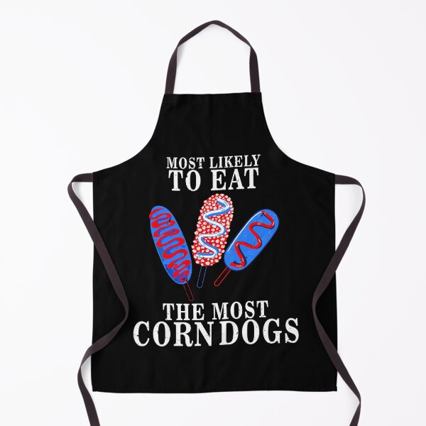 Item preview, Most Likely To The Most Corn Dogs 4th Of July Patriotic USA Gift designed and sold by TMelonShop.