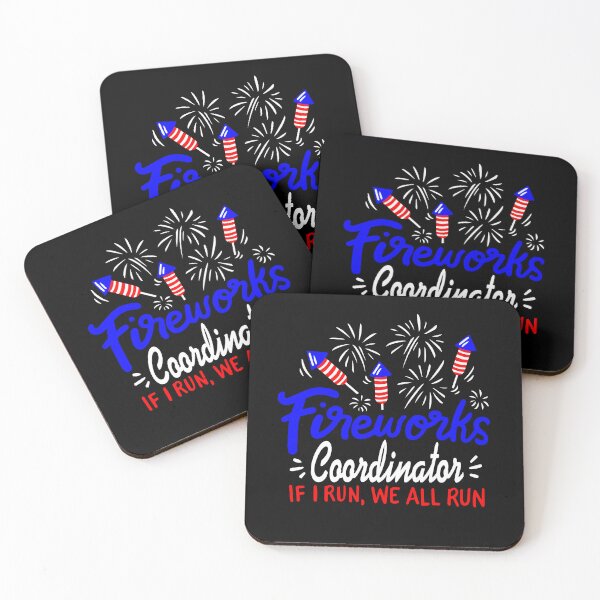 Item preview, Fireworks Coordinator If I Run We All Run July 4th Party Gift designed and sold by TMelonShop.