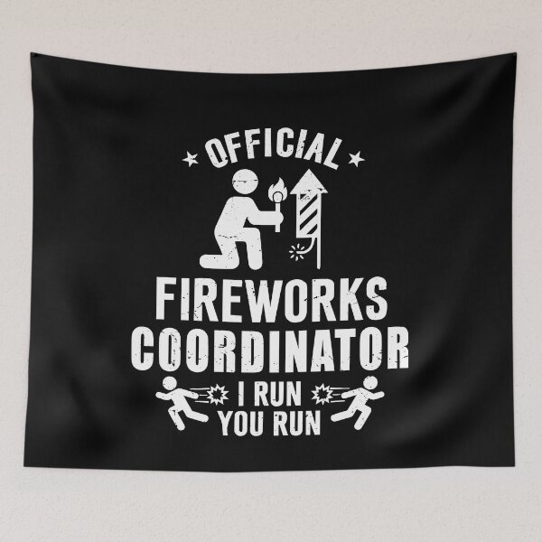 Item preview, Official Fireworks Coordinator I Run You Run Funny July 4th Gift designed and sold by TMelonShop.