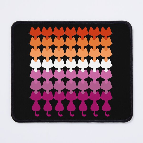 Item preview, Cat Lesbian Pride Flag Design designed and sold by Luckydesign1975.
