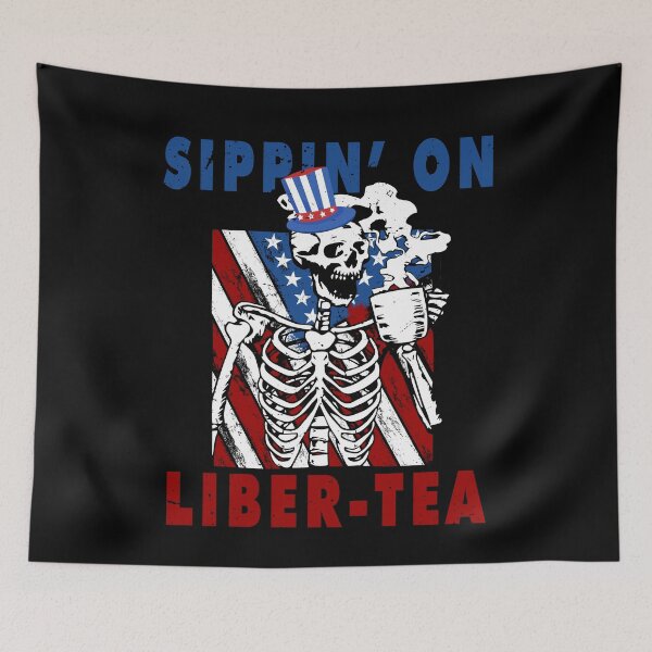 Item preview, Sippin' On Liber Tea July 4th Fireworks Patriotic American Gift designed and sold by TMelonShop.