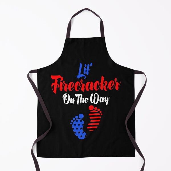 Item preview, Lil Firecracker On The Way July 4th Fireworks Patriotic USA Gift designed and sold by TMelonShop.