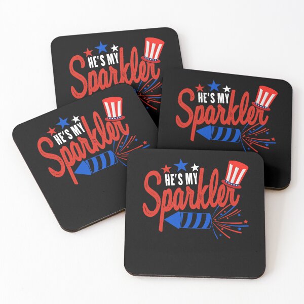 Item preview, He's My Sparkler 4th Of July Fireworks Patriotic American Gift designed and sold by TMelonShop.