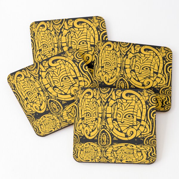Item preview, primitive pattern of alien cave art designed and sold by weirdove.