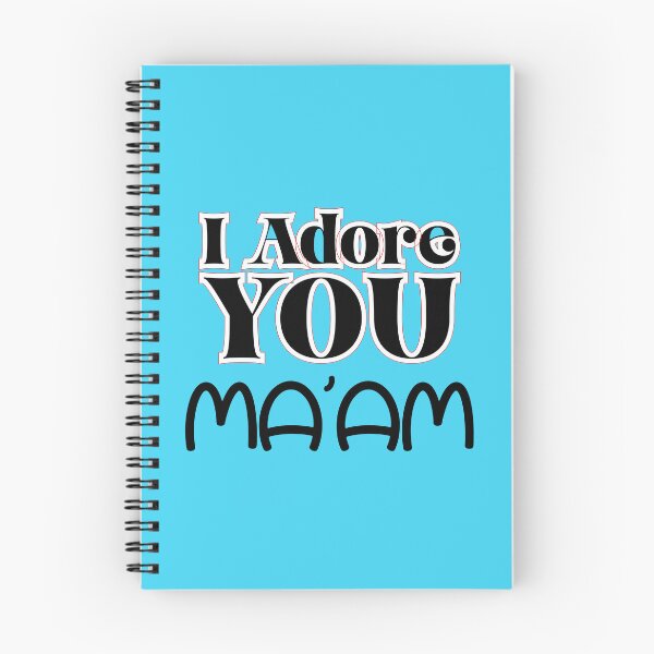 Item preview, I adore you Ma'am. designed and sold by Ama-S.