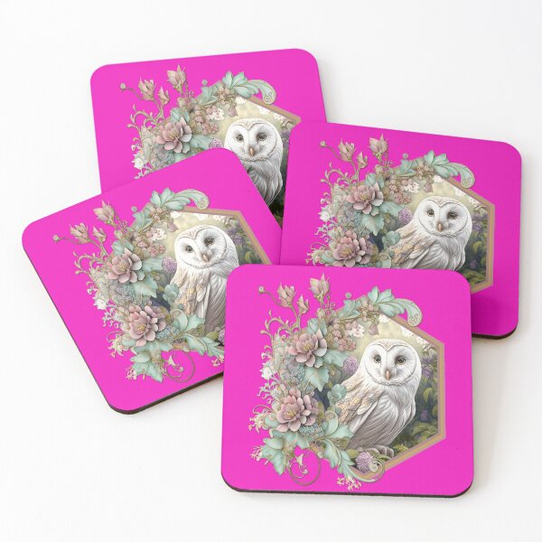 Item preview, The Magical White Owl, fantasy art designed and sold by LoneAngel.