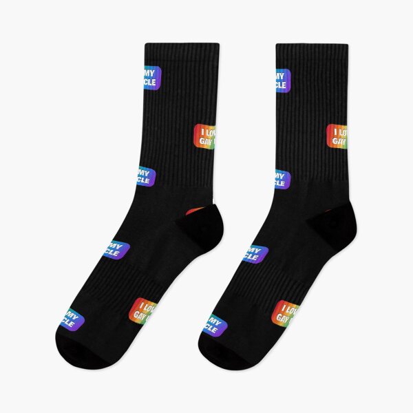 Item preview, I love my gay uncle - LGBT Pride rainbow colors designed and sold by Inspirationmotivation.