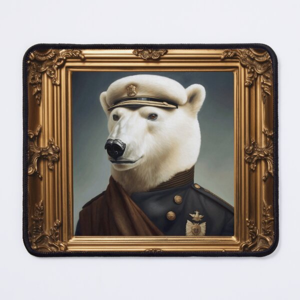 Item preview, Polar Bear Portrait designed and sold by ArtShiftFL.