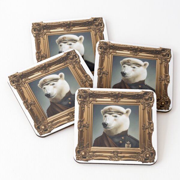 Item preview, Polar Bear Portrait designed and sold by ArtShiftFL.