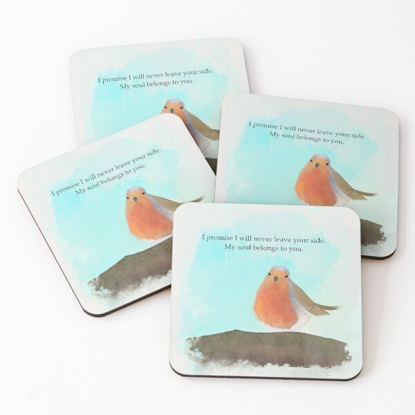 Item preview, My soul belongs to you, affirmation, spirt animals, robin designed and sold by Treasuredreams.