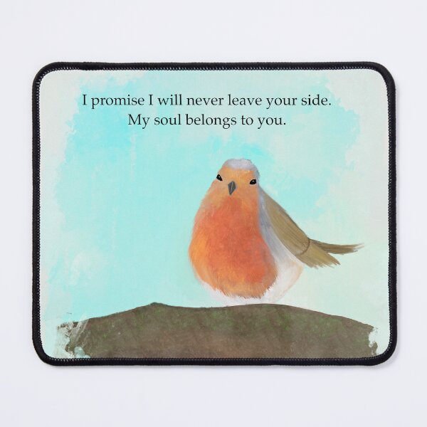 Item preview, My soul belongs to you, affirmation, spirt animals, robin designed and sold by Treasuredreams.