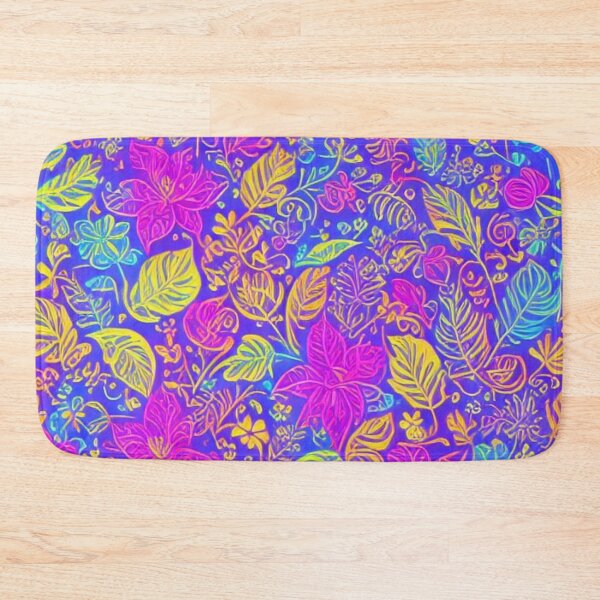 Item preview, Pattern of Statice Flowers and Leaves designed and sold by Warih.