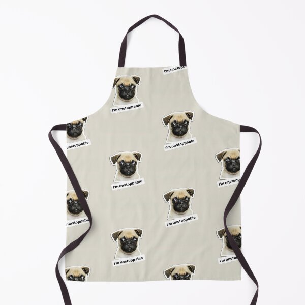 Item preview, I’m unstoppable funny text / pug /dog / puppy designed and sold by BiancaNeaguArt.