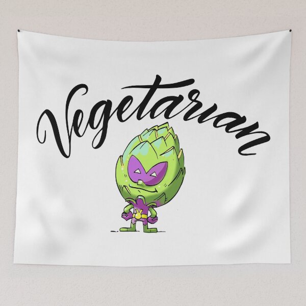 Item preview, Artichoke Alien Vegetarian Foodietoon / Veggie Superheroes designed and sold by ProjectX23.