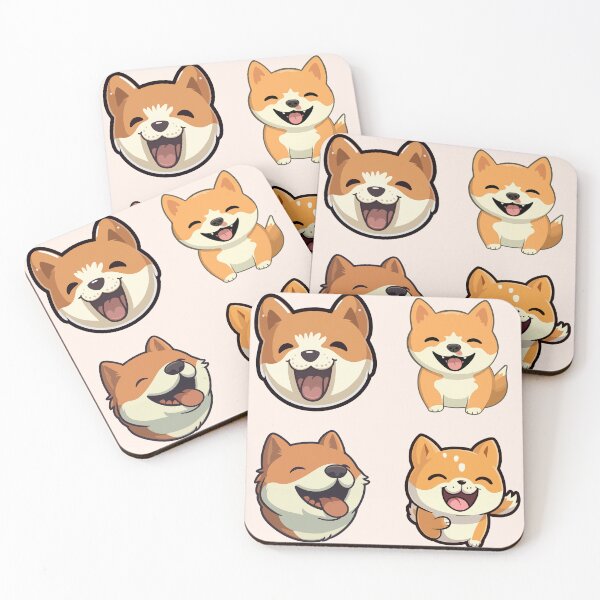 Artikelvorschau, Shiba Inu-Paket entworfen und verkauft von StickerWorlds.