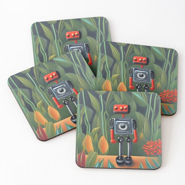 Item preview, Robot in the style of famous art. designed and sold by CRAFTER-MEDIA.