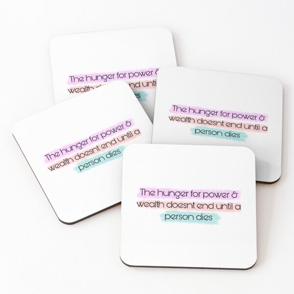 Item preview, The hunger for power & wealth  designed and sold by Cottage-store.