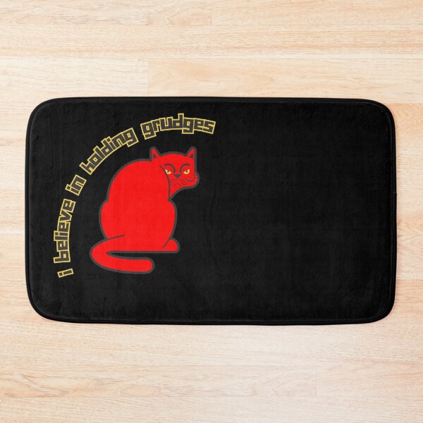 Item preview, I Believe In Holding Grudges Moody Red Cat designed and sold by CarleLS.