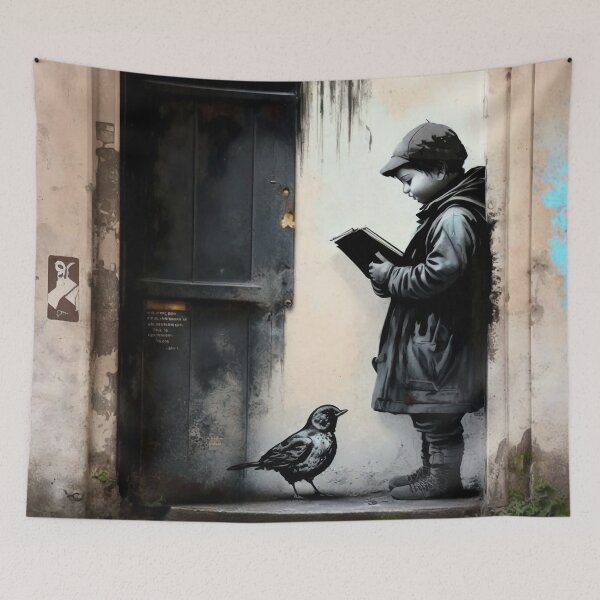 Item preview, Kid in Street Art designed and sold by TylerBurst.
