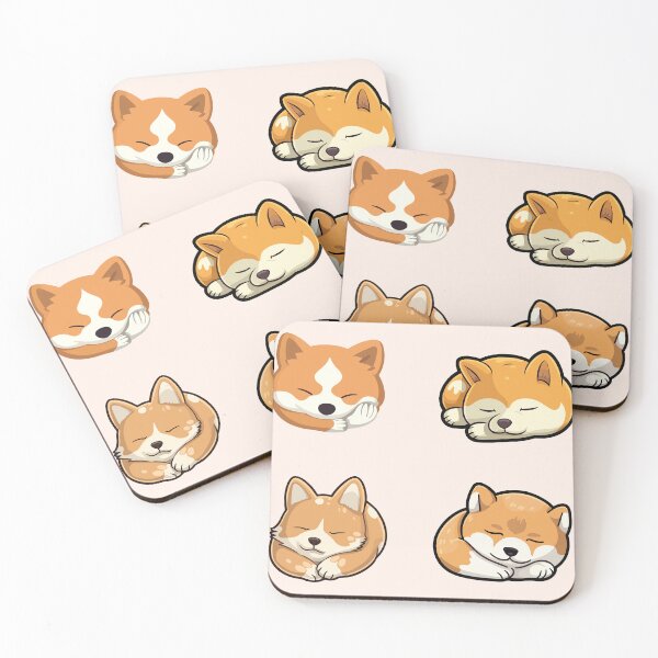 Item preview, Sleepy Shiba Inu Pack designed and sold by StickerWorlds.