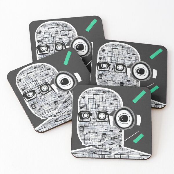 Item preview, Robot in the style of famous art. designed and sold by CRAFTER-MEDIA.