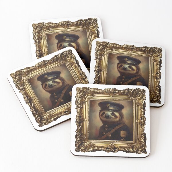 Item preview, Sloth Portrait designed and sold by ArtShiftFL.