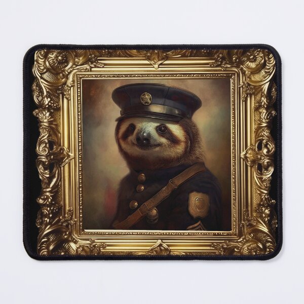 Item preview, Sloth Portrait designed and sold by ArtShiftFL.
