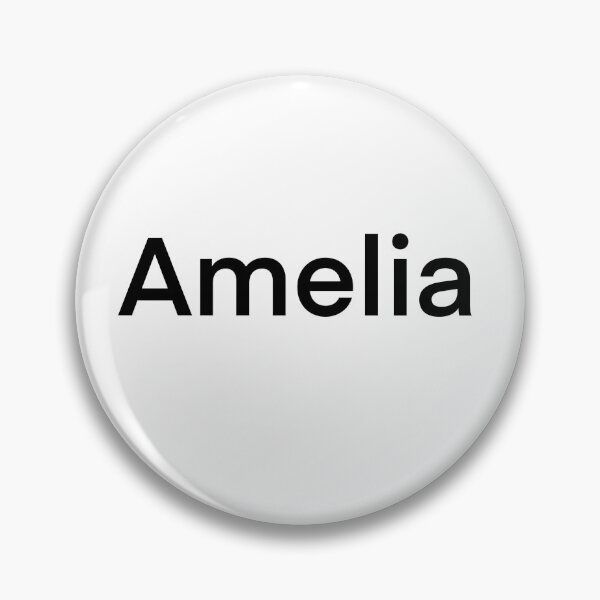 Artikelvorschau, Namensschild Amelia entworfen und verkauft von Sunwang.