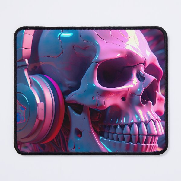 Item preview, Audio skull pink ed designed and sold by AtrapineArt.