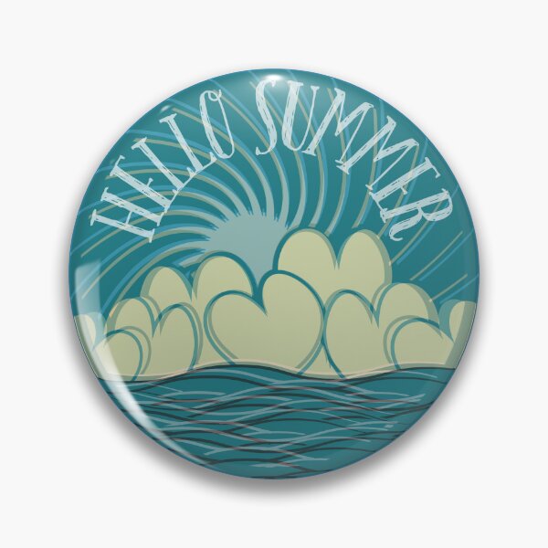 Item preview, Hello Summer, Summertime Beach Day Retro Vintage, vacay, summer 2023, hot summer / summer beach / First Day Of Summer 2023 designed and sold by haRexia.