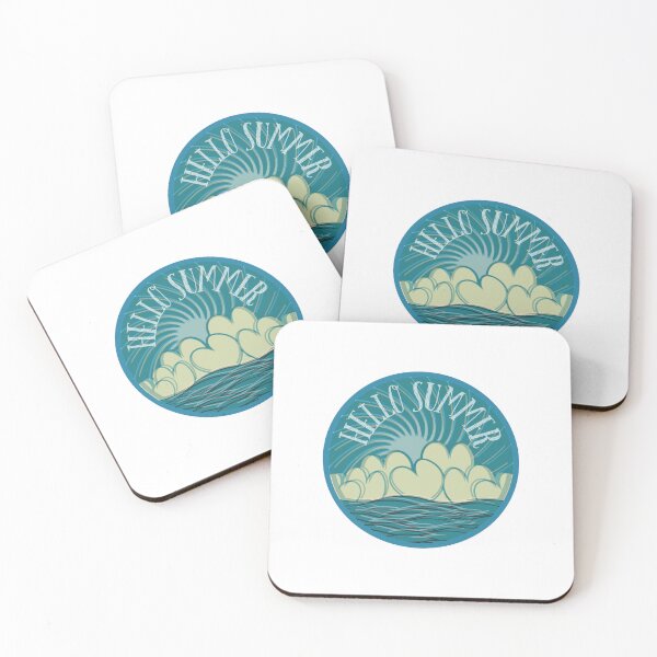 Item preview, Hello Summer, Summertime Beach Day Retro Vintage, vacay, summer 2023, hot summer / summer beach / First Day Of Summer 2023 designed and sold by haRexia.