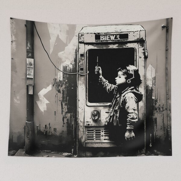 Item preview, Kid in Street Art designed and sold by TylerBurst.